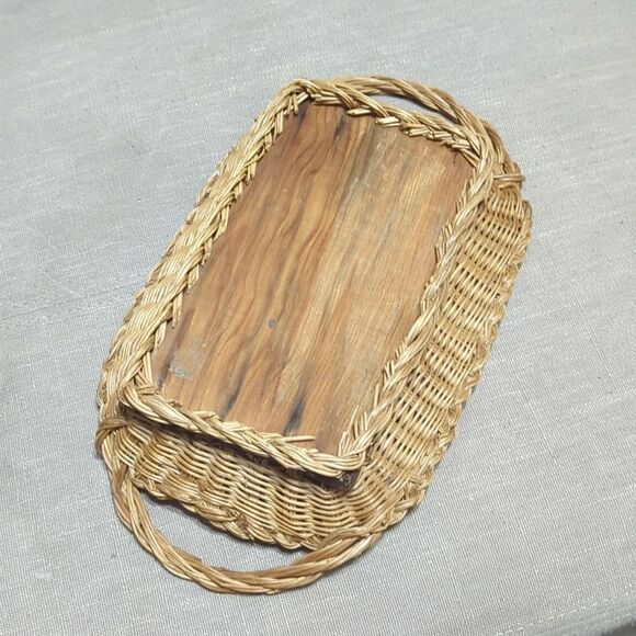 VINTAGE feather BIRD BASKET VERY OLD AND DELICATE - Picture 3 of 3